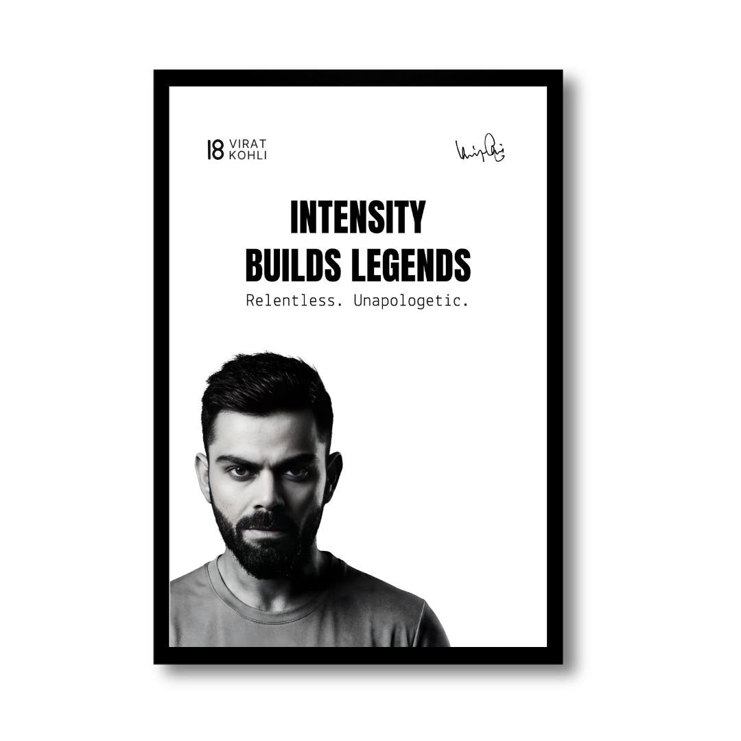Kohli Mentality – Relentless Power