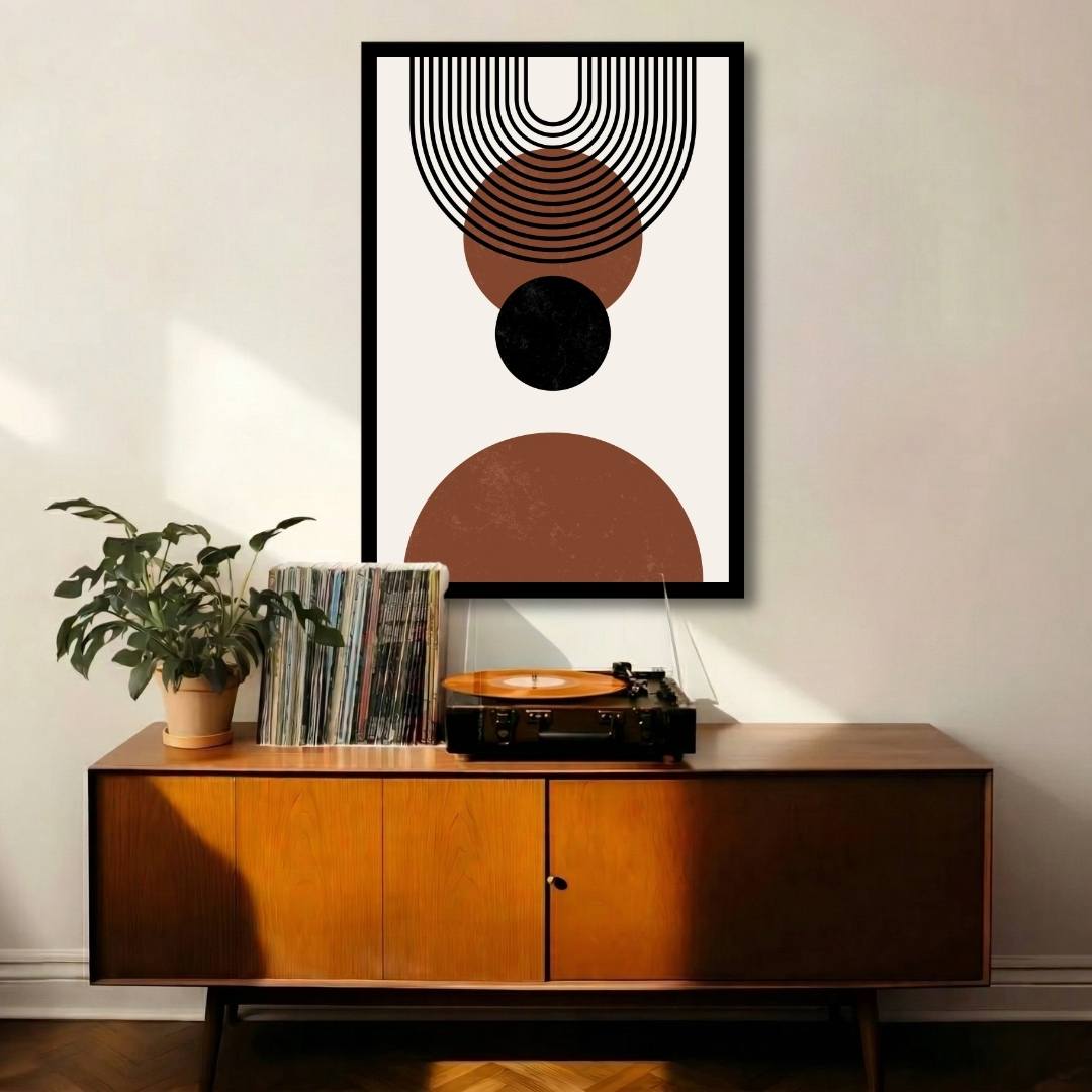 Abstract Striped Orbs