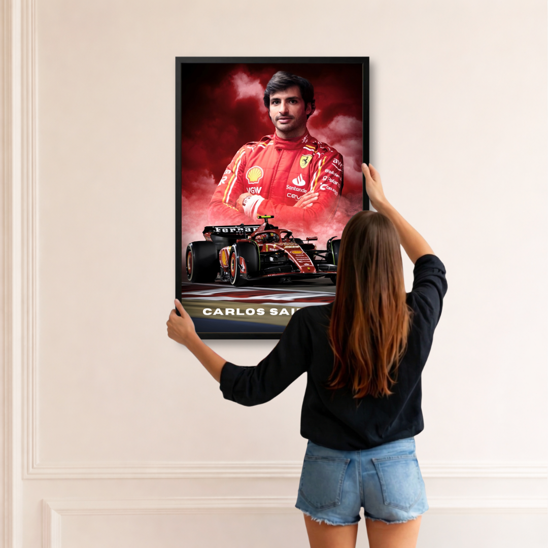 Carlos Sainz Jr – F1 Poster