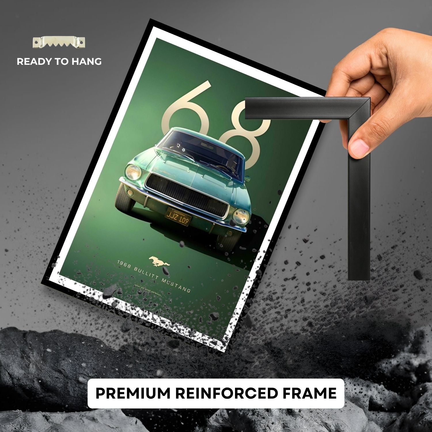 Classic 1968 Bullitt Mustang