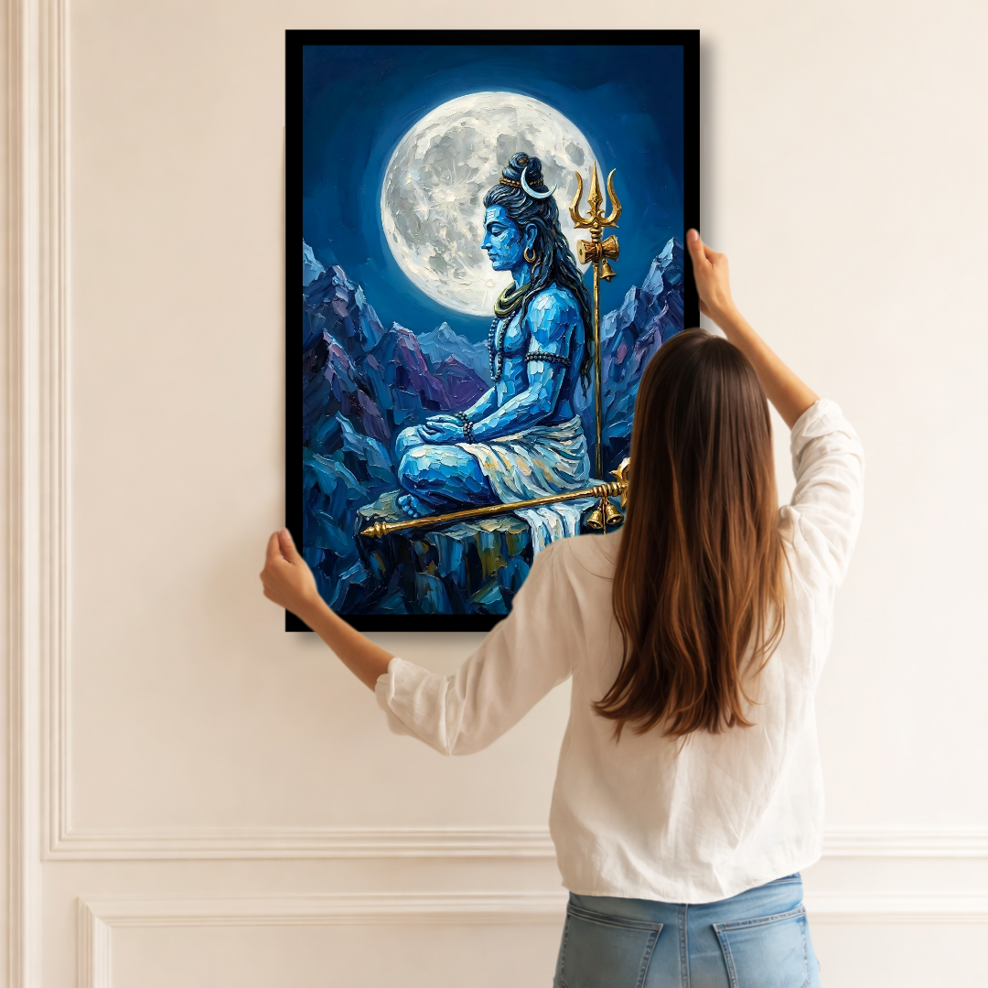 Moonlit Meditation - Shiva