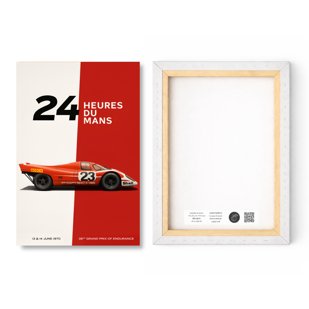 Porsche 917K – Le Mans 1970 Victory Poster