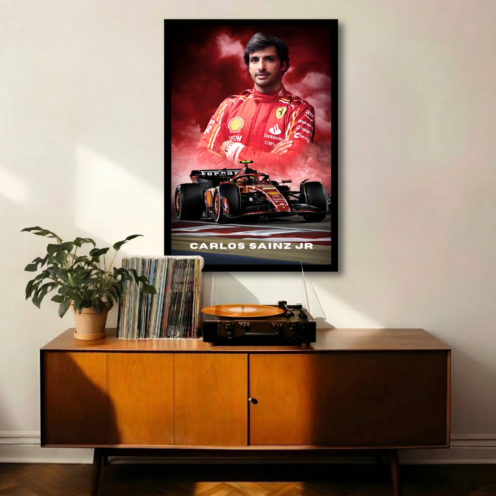 Carlos Sainz Jr – F1 Poster