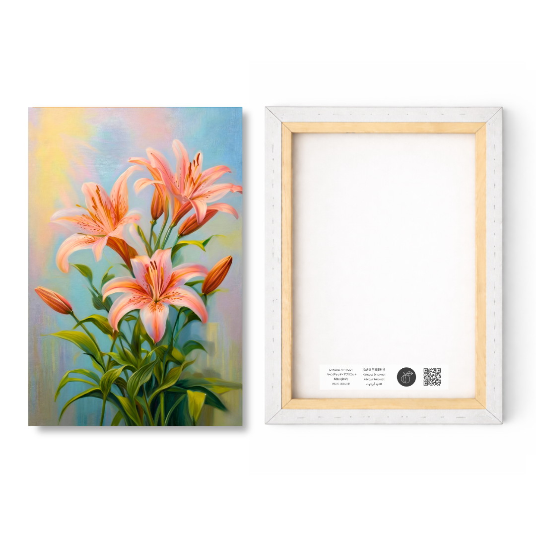 Soft Pink Lilies