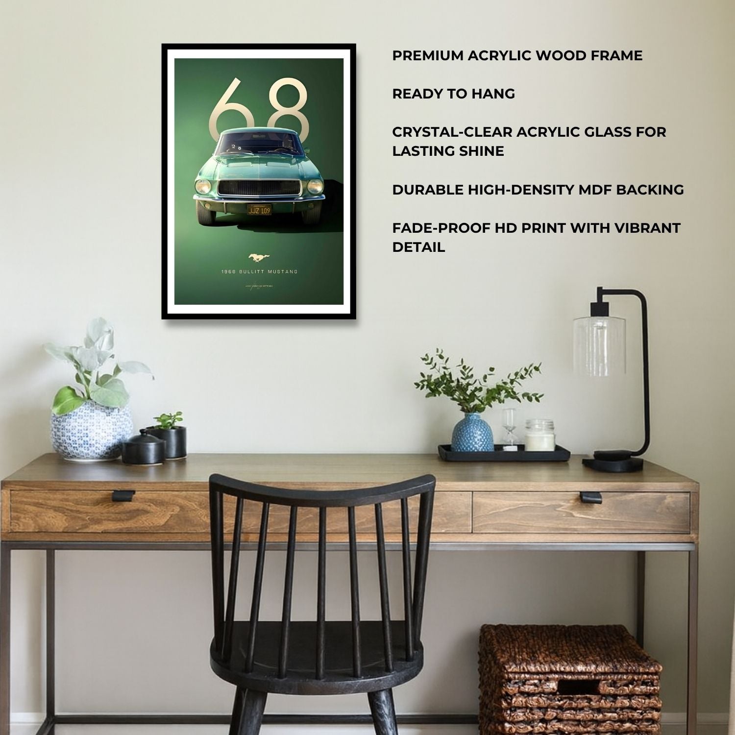 Classic 1968 Bullitt Mustang