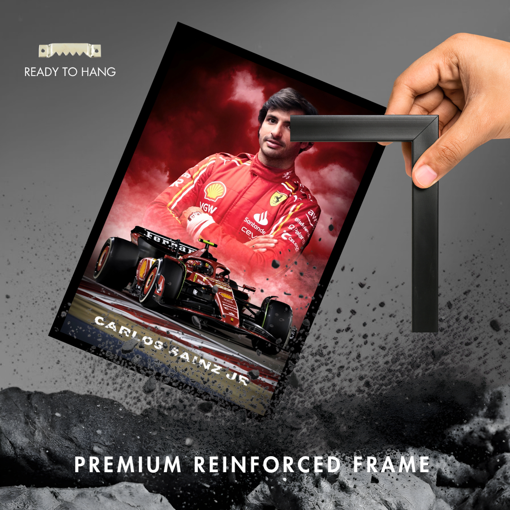Carlos Sainz Jr – F1 Poster