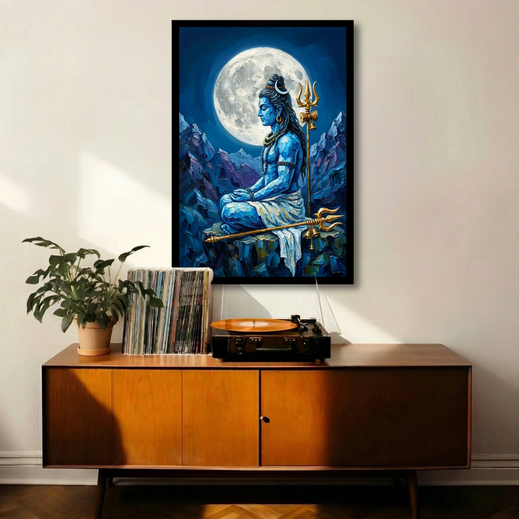 Moonlit Meditation - Shiva