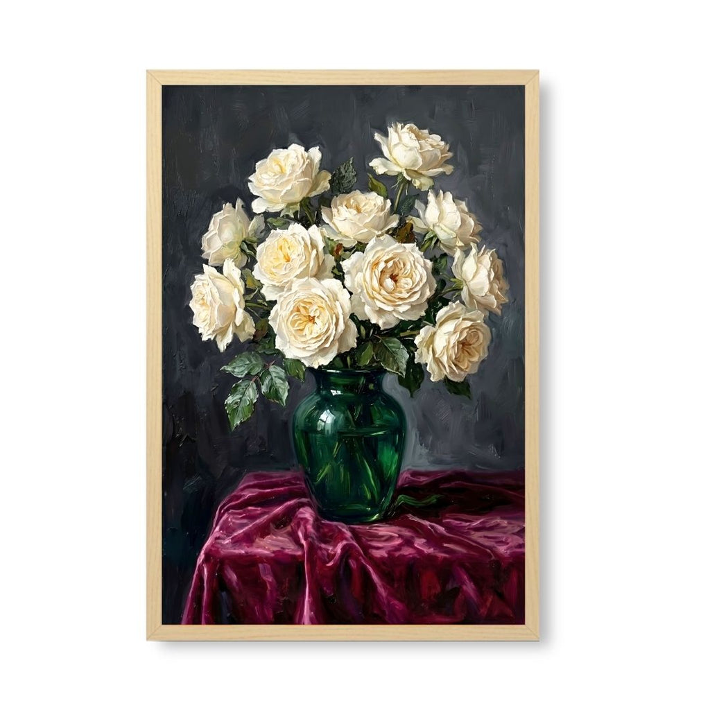 Eternal Ivory Roses