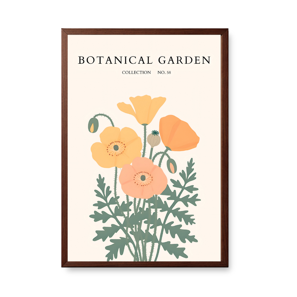 Floral Collection No. 58 Botanical Garden