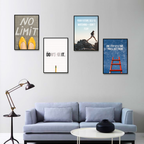 No Limits – Every Step Counts | SET OF 4