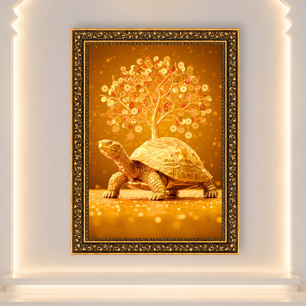Golden Prosperity Tortoise