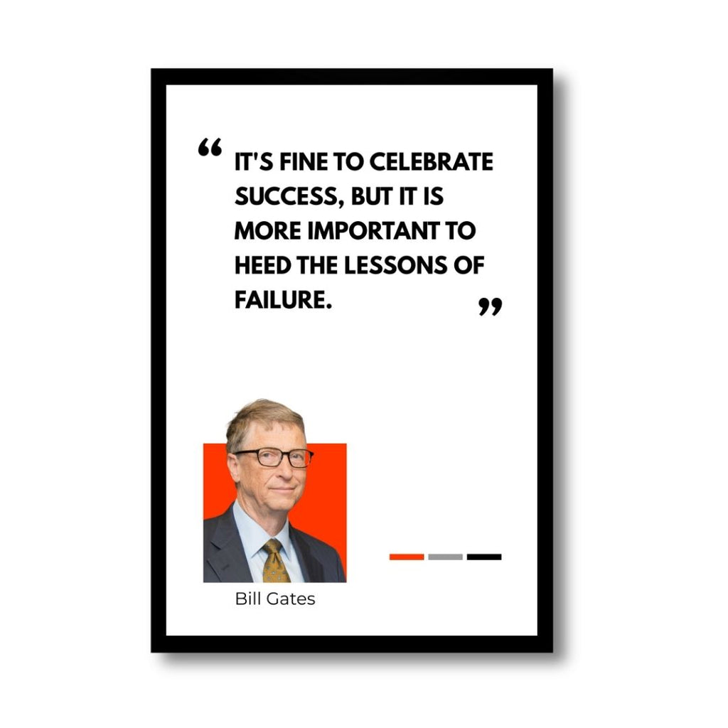 Failure Lessons – The Gates Mindset