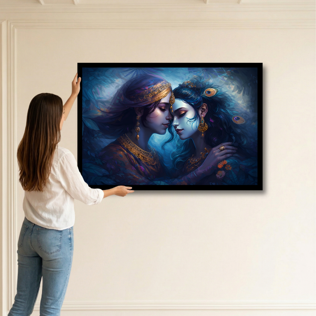 Krishna Radha Divine Bond