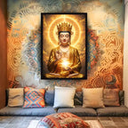 Golden Radiance – Divine Buddha