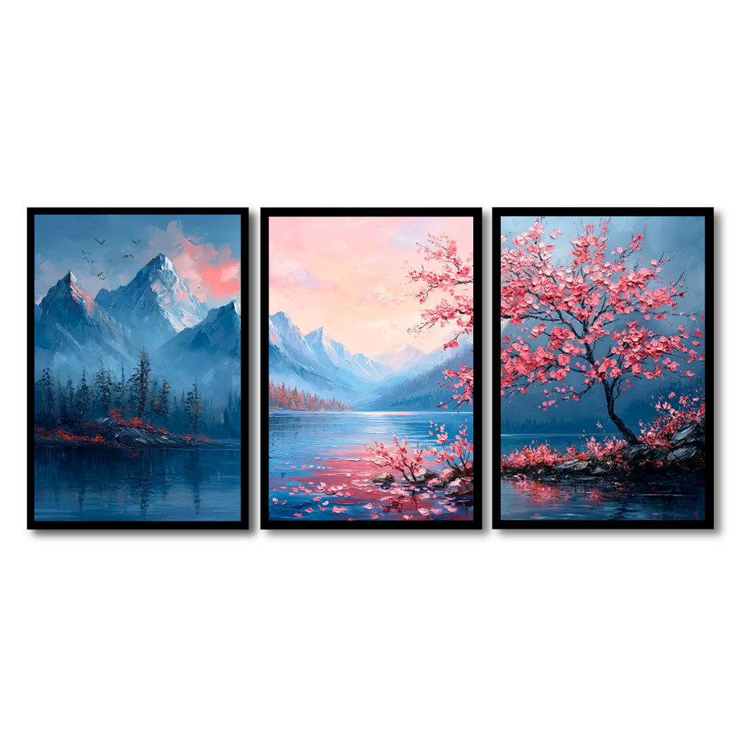 Cherry Blossom Mountains