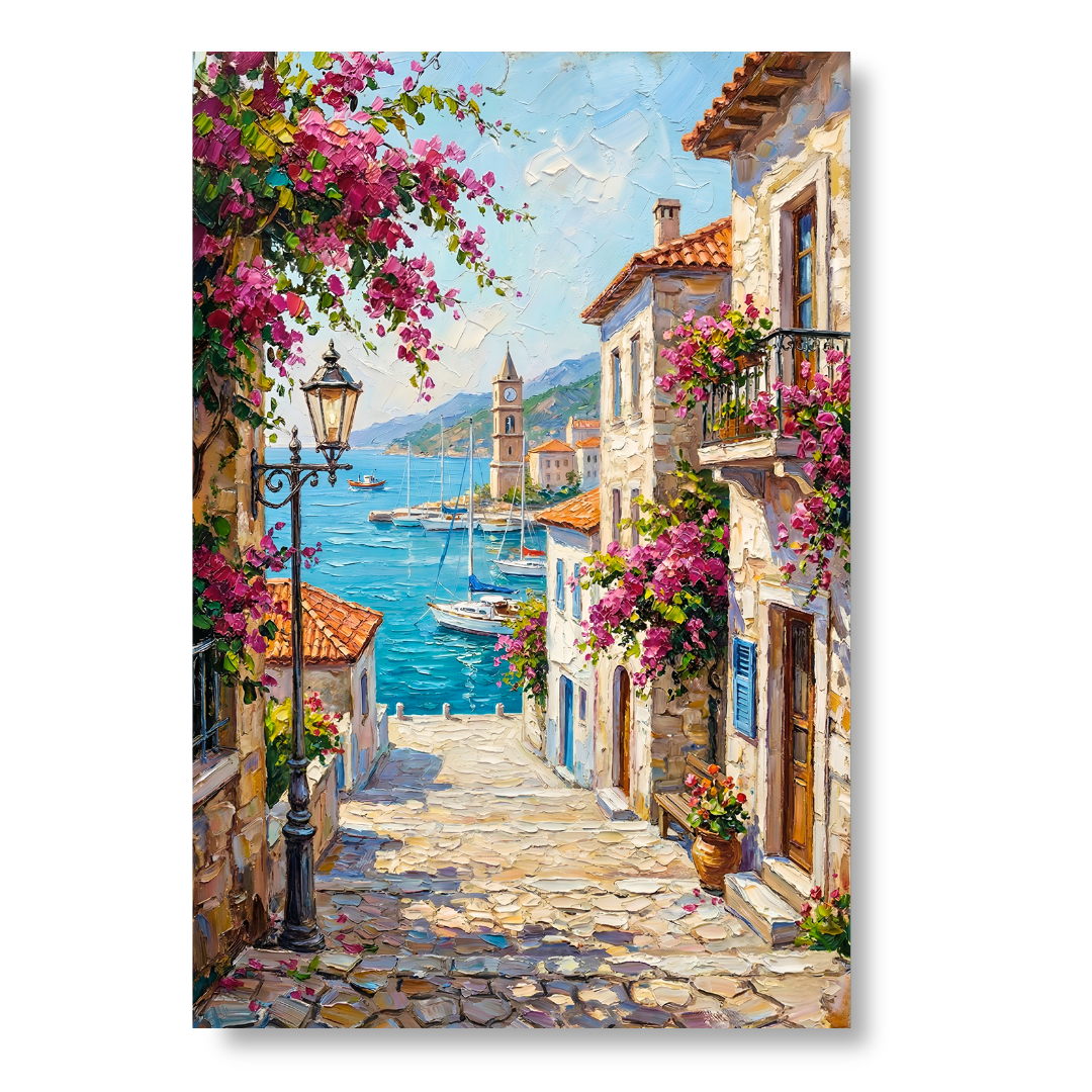 Sunny Seaside Alley