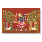 Divine Crimson Shrinathji