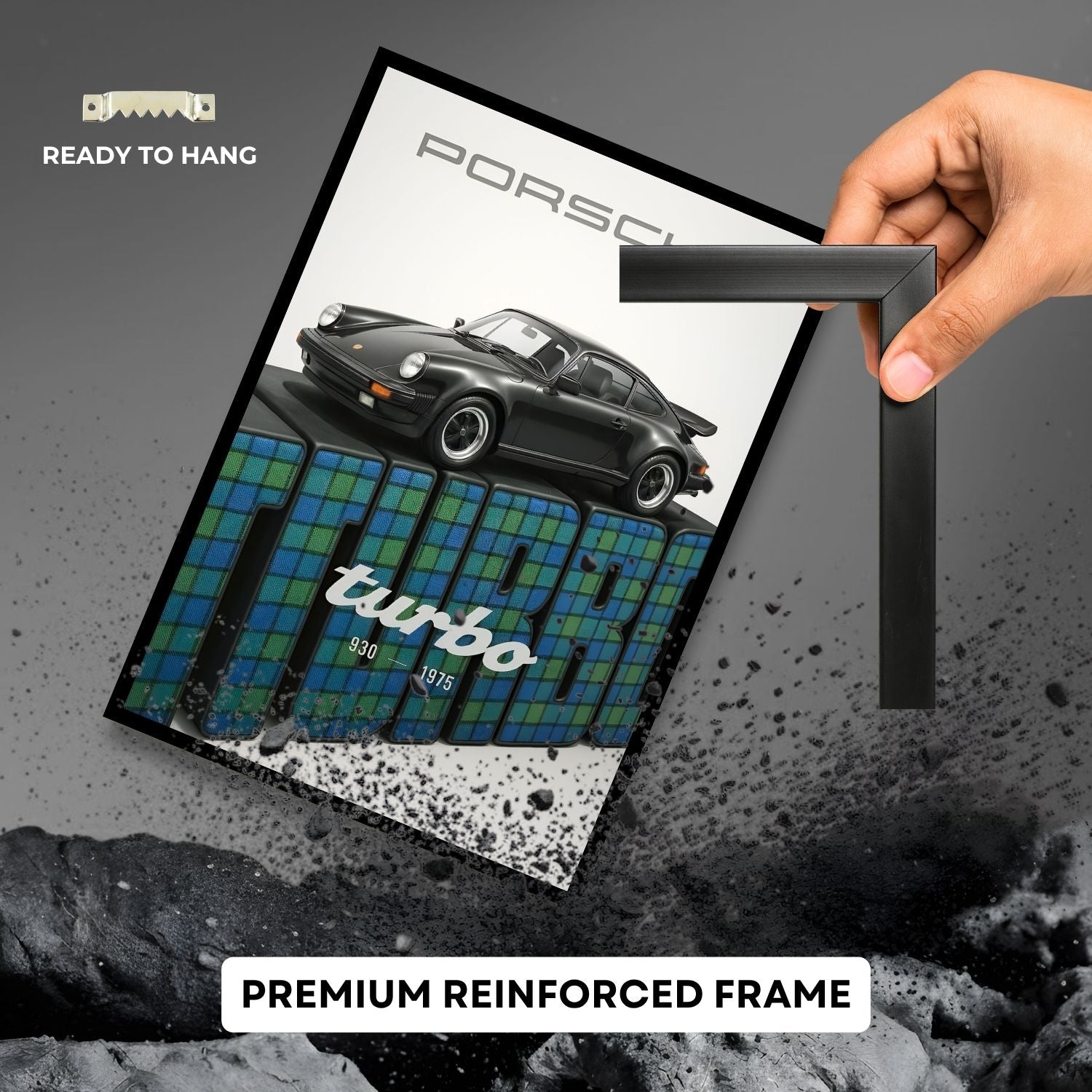 Porsche 930 Turbo – Retro Grid Edition