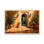 Moroccan Courtyard Gate