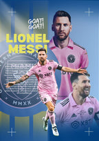 Lionel Messi Inter Miami Poster