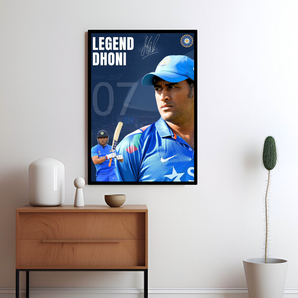 Legend Dhoni  - BCCI EDITION