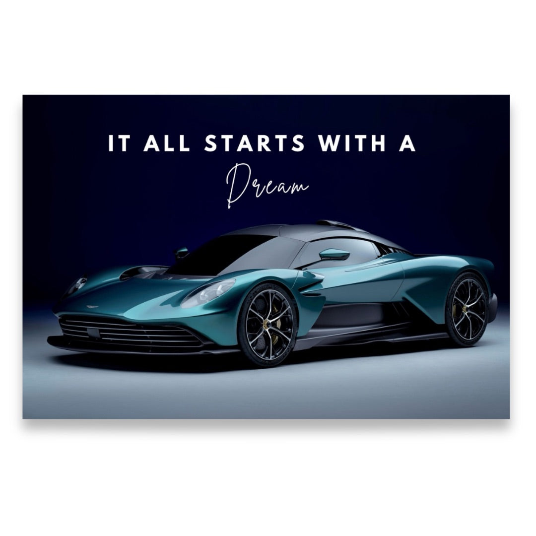 Aston Martin Valhalla – IT ALL STARTS WITH A DREAM