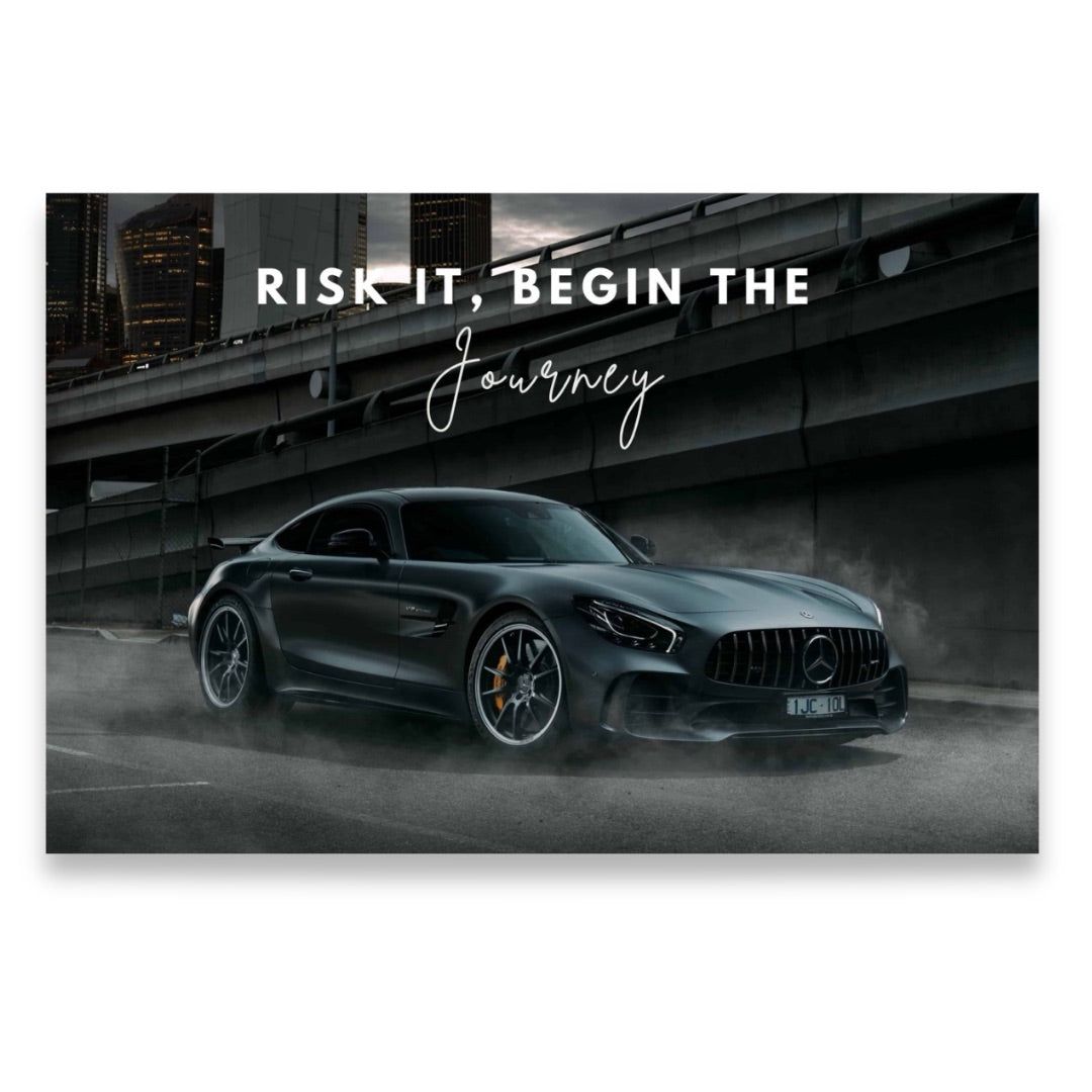 Mercedes AMG GT – RISK IT, BEGIN THE JOURNEY