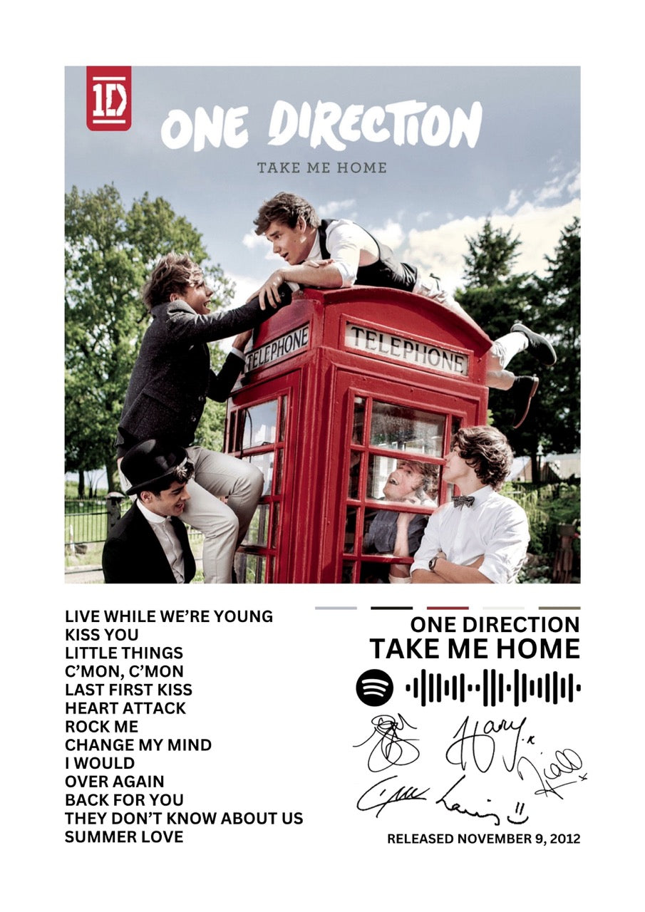 ONE DIRECTION - Take Me Home