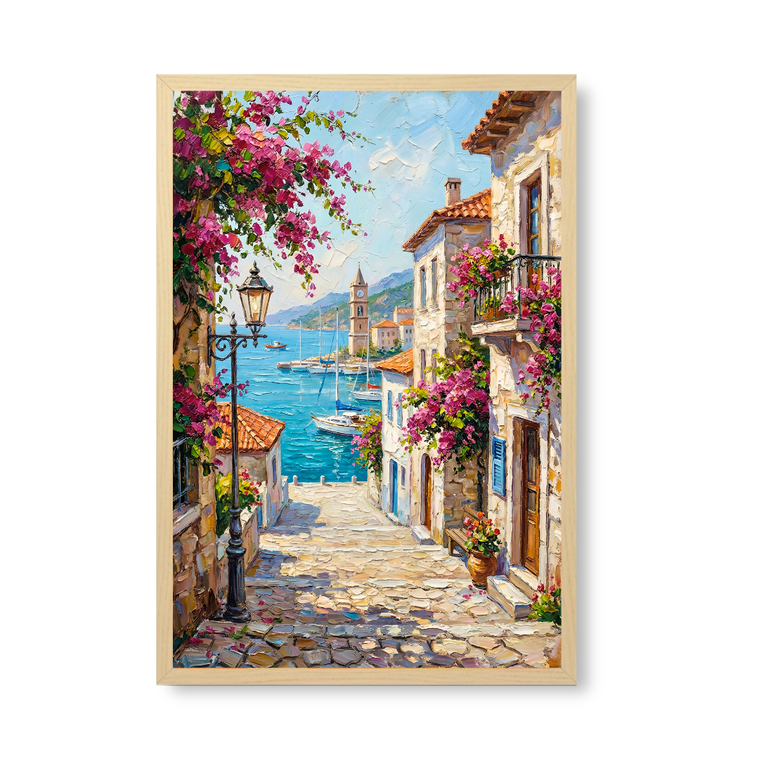 Sunny Seaside Alley