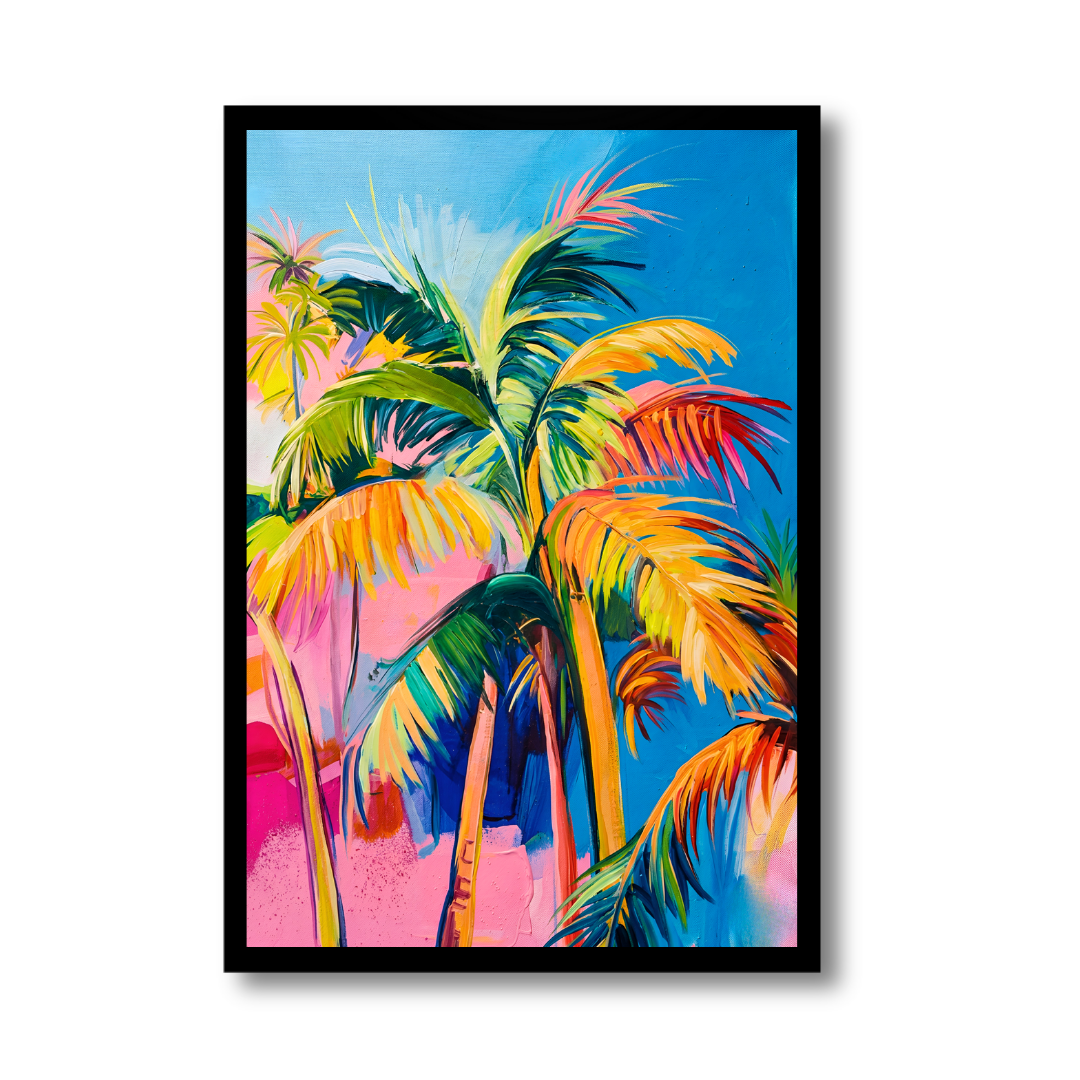 Neon Island Palms