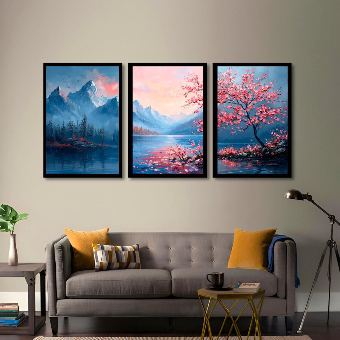 Cherry Blossom Mountains