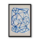 Abstract Blue Web