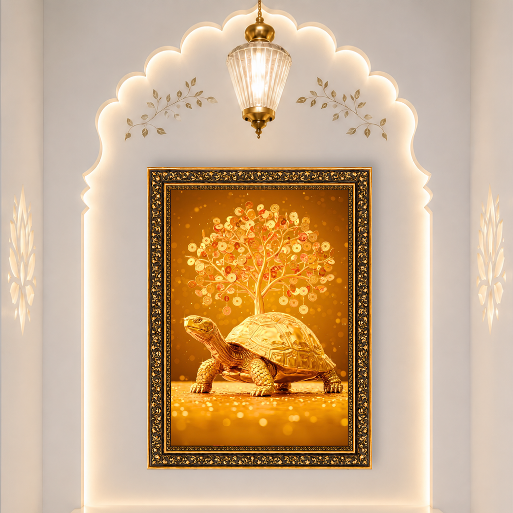 Golden Prosperity Tortoise