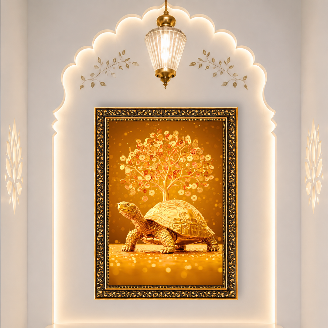 Golden Prosperity Tortoise