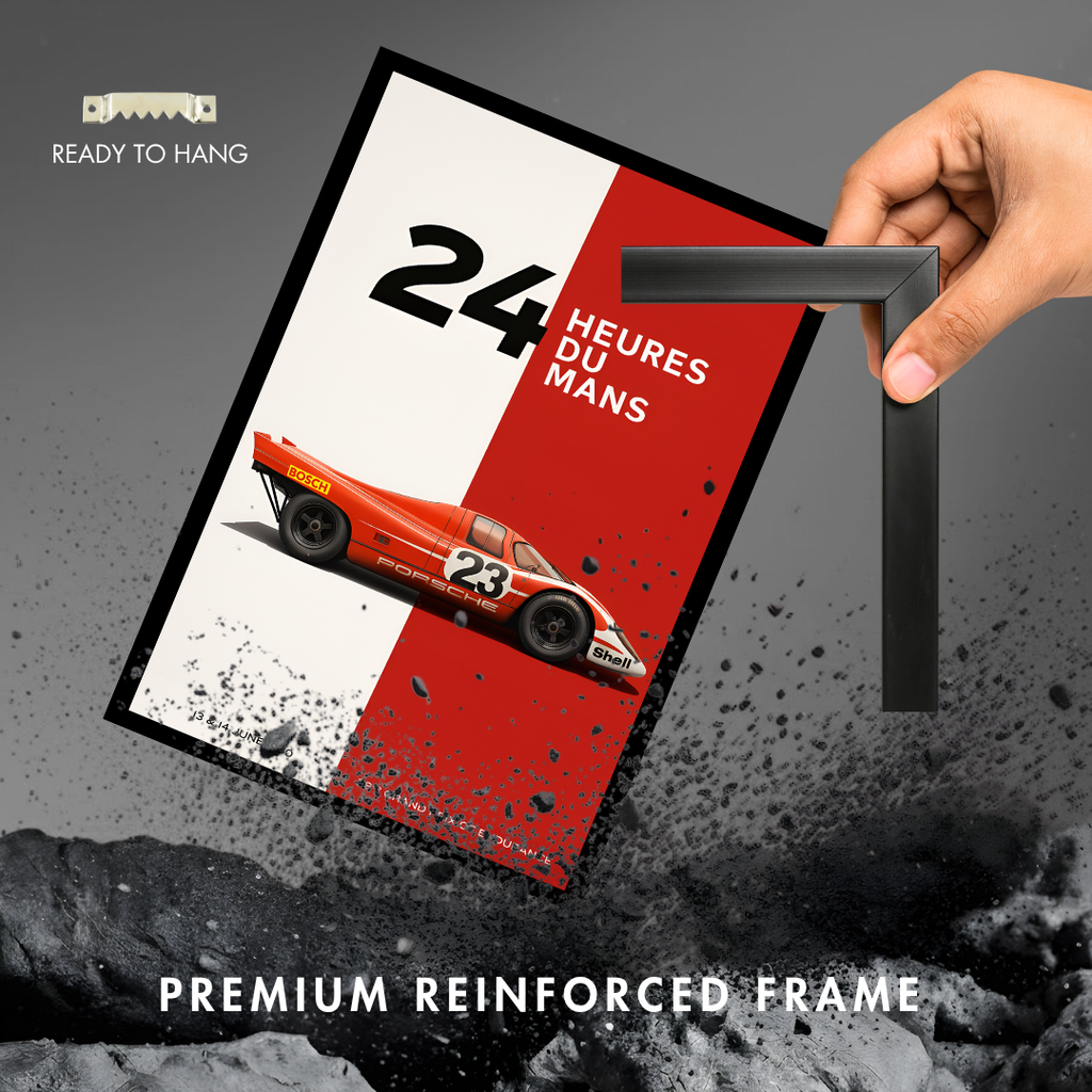 Porsche 917K – Le Mans 1970 Victory Poster
