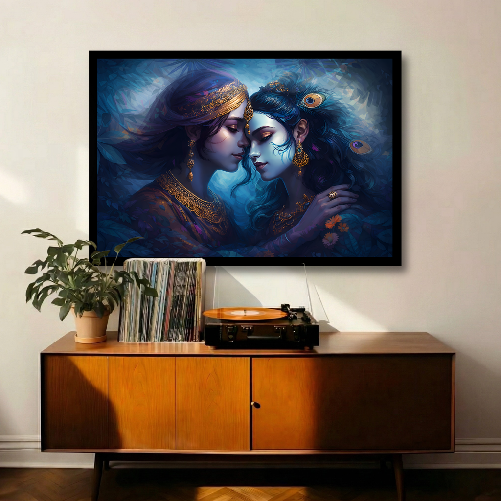 Krishna Radha Divine Bond