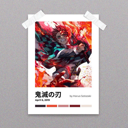 Demon Slayer Fiery Battle