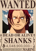 Wanted Legacy Shanks: One Piece