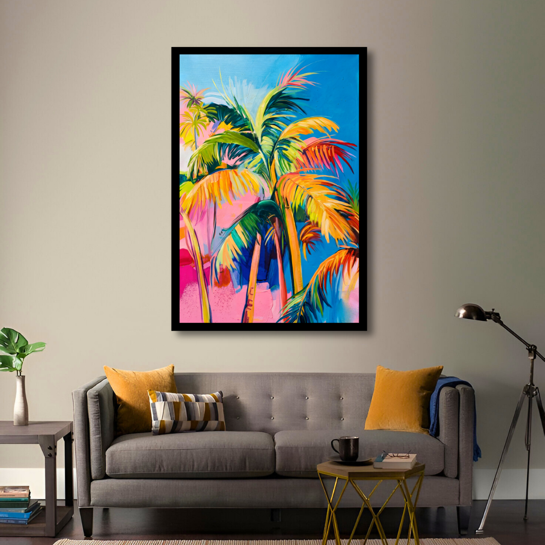 Neon Island Palms