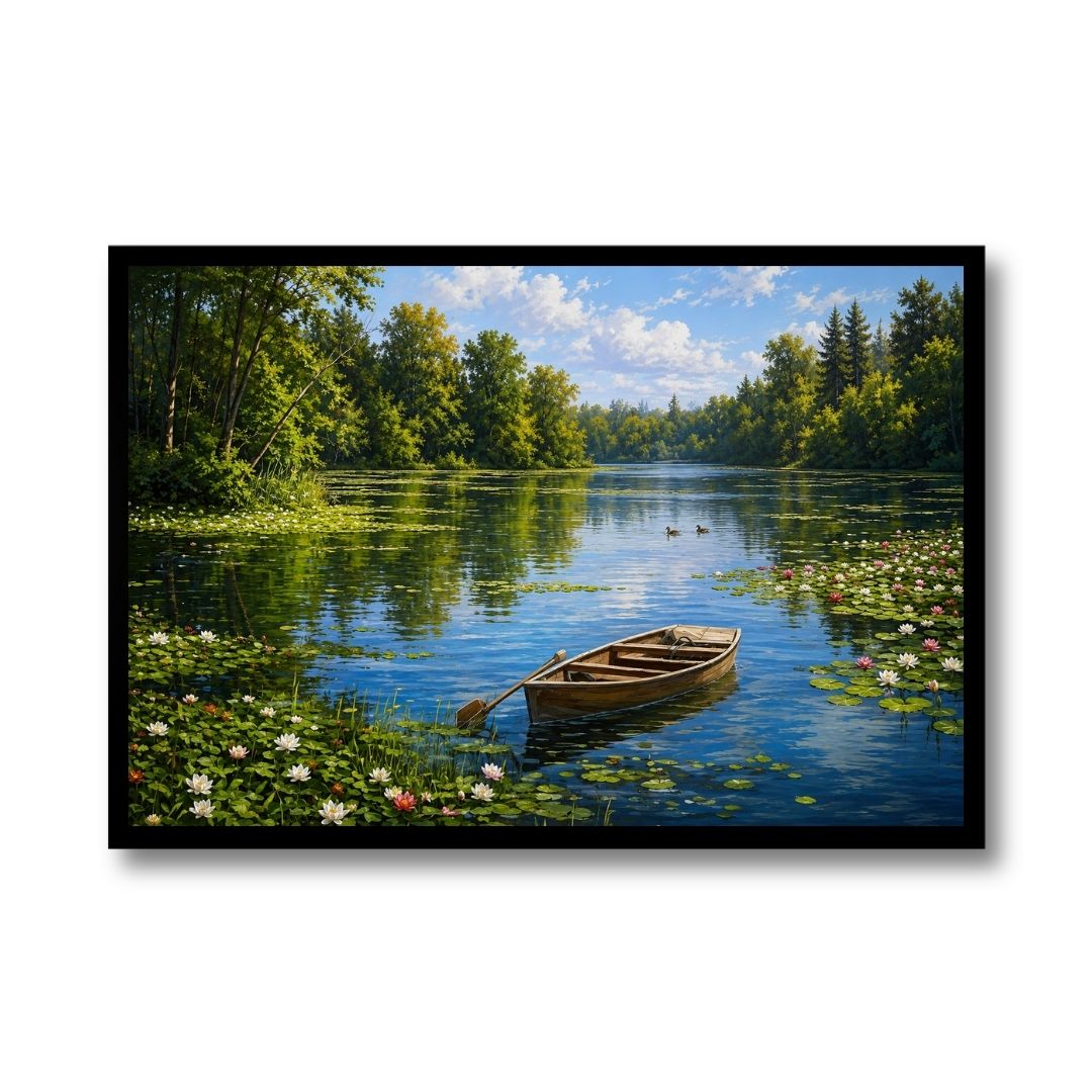 Serene River Boat