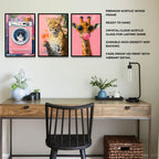 Whimsical Animal Pop | SET OF 3 FRAMES