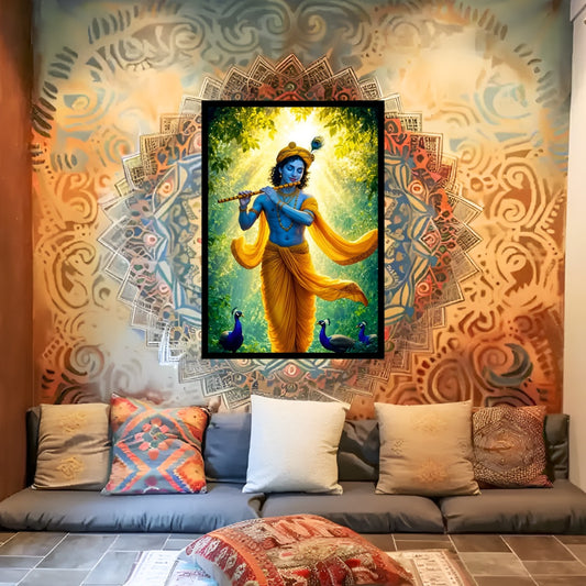 Krishna with Fluet