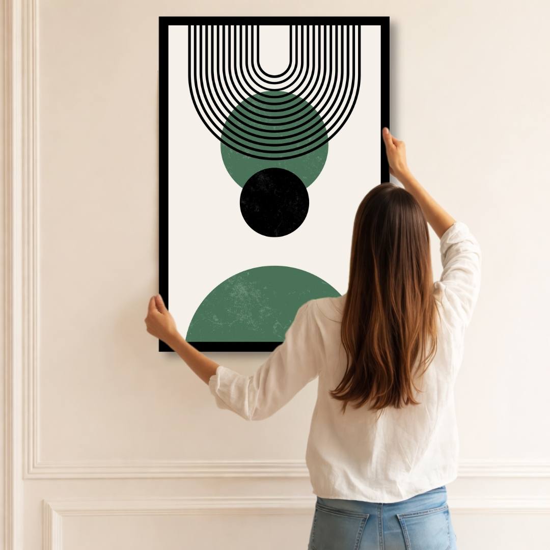 Abstract Striped Orbs