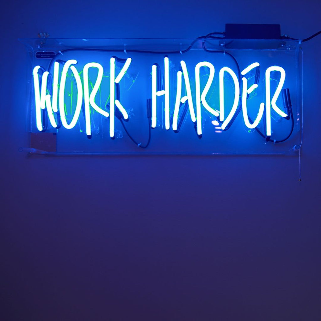 Work Harder – Consistency Wins | SET OF 4