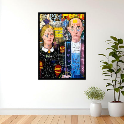 American Gothic: King & Queen Graffiti
