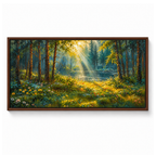 Enchanted Sunlit Forest Path