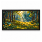 Enchanted Sunlit Forest Path