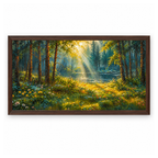 Enchanted Sunlit Forest Path