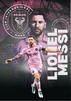 LIONEL MESSI |  SET OF 8 POSTERS   | UNFRAMED