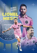 LIONEL MESSI |  SET OF 8 POSTERS   | UNFRAMED